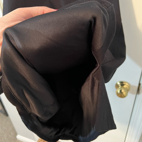 EXPRESS Mini Black Fitted Dress - V Neck & Racerback - Size 4 🖤 - Picture 9 of 10